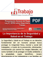 Leccion 1 de La Ley de Seguridad y Salud en El Trabajo