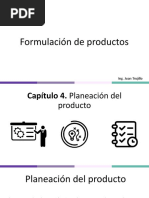 Clase 3 Formulación de Productos