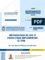 3.1. PR - Metodología de Los 12 Pasos para Implementar El TPM