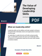 Developing Leadership Skills