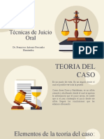 Tecnicas de Juicio Oral