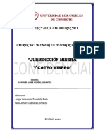 Jurisdiccion y Cateo Minero