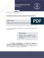 Petição Inicial - Ação de Alimentos - Box Visual Law 360