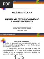 07 Unidade 07 - Centro de Gravidade e Momento de Inércia