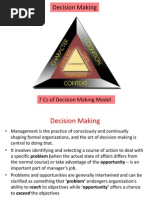 7 Cs of Decision Making Model