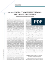 La Familia Internacional - El Mito de La Coacción Psicológica y El Lavado de Cerebro Manipulación Política de La Persecución Religiosa - Hi