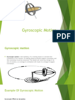 Gyroscopic Motion Presentation GCUF