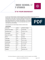 Dickvet What Diagnosis April 2014