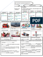Present Progresive Vs Present Exercise