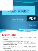 Logic Design Lect 3