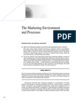 Marketing Environment and Processes