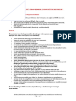 TROP SENSIBLE POUR ETRE HEUREUX - TEST (3 Pages - 78 Ko)