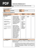 5° Grado - Sesiones Del 05 Al 09 de Junio