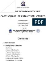 Earthquake Resistant Structures