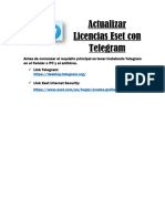 Actualizar Licencias Eset Por Telegram