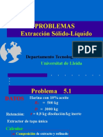 Semana 5 - Extracción Sólido-Líquido Ejercicios