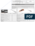 Formatos de Inspeccion Herramientas para Obra