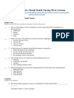 Test Bank For Neebs Mental Health Nursing 5th by Gorman