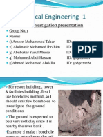 Geotechnical Engineering 1: Soil Investigation Presentation