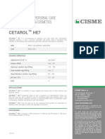 CETAROL HE7 Datasheet