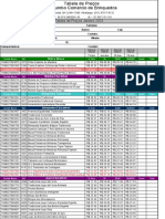 Tabela de Preços Janeiro 2023