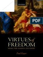 Guyer, Paul - Kant, Immanuel - The Virtues of Freedom - Selected Essays On Kant-Oxford University Press (2016)