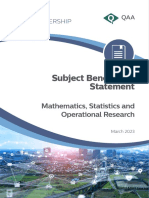 Sbs Mathematics Statistics and Operational Research 23