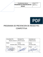 PR-SS-02 Programa de Prevencion de Riesgo