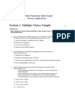 CFSE Exam Sample Questions