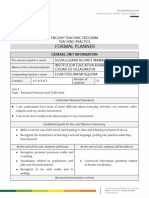 Third Lesson Plan Submission (20 Hours)