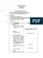 Detailed Lesson Plan TAking Body Measurement