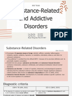 Substance-Related and Addictive Disorders (Presentation)