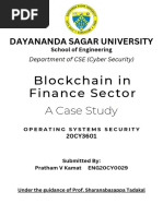 Blockchain in Finace Sector