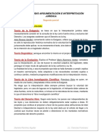 Guía de Estudio Argumentación e Interpretación Jurídica