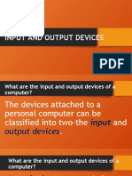 Input Devices - Lesson 3