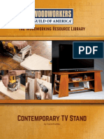 WGA PDF Plan - Contemporary TV Stand