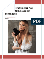 Comment Sexualiser Vos Conversations Avec Les Inconnues