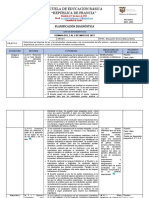 Planificación de Diagnóstico SEPTIMO