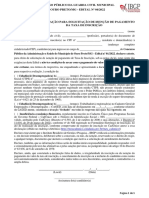 03 - ANEXO III - Declaração Solicitação de Isenção