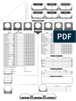 Alternate Character Sheet