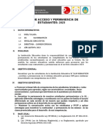 Plan de Acceso y Permanencia 2023