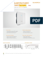 SG5.0RT/SG6.0RT/SG7.0RT/ SG8.0RT/SG10RT/SG12RT: Multi-MPPT String Inverter For System