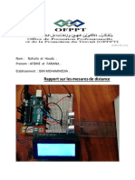 Rapport Sur Les Mesures de Distance