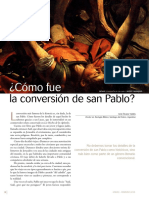 Ariel Alvarez Valdés (2010) - ¿Cómo Fue La Conversión de San Pablo - Revista Mensaje 59.586, Pp. 18-21