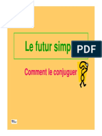 Le Futur Simple Conjugaison