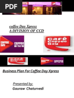 Business Plan For Caffe Coffe Day