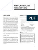 Chapter 3 Nature, Nurture, and Human Diversity, Myers 8e Psychology