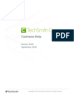 Camtasia Help 2020.0.8