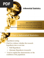 10 Inferential Statistics