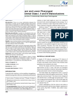 Assessment of Upper and Lower Pharyngeal Airway Width in Skeletal Class I, II and III Malocclusions